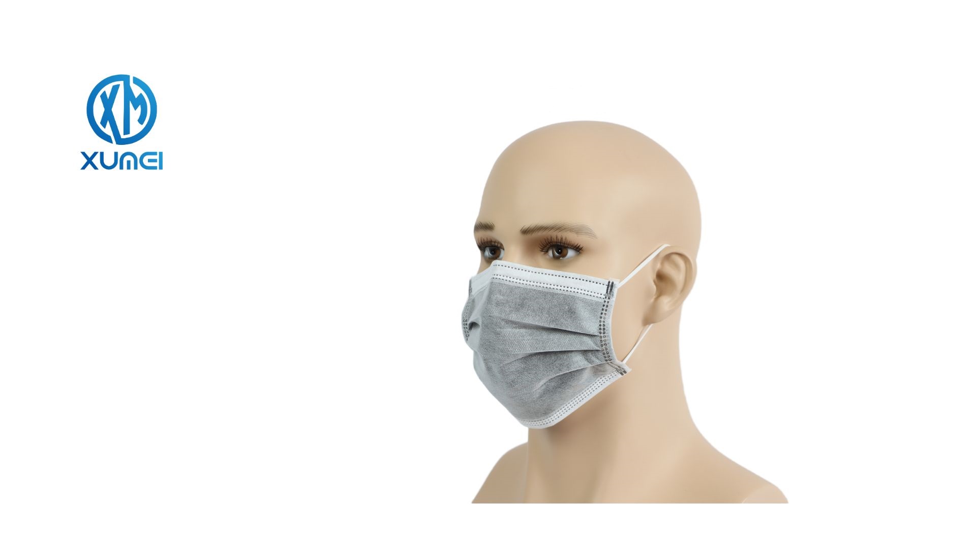 Disposable active carbon face mask F04(ear-loop)