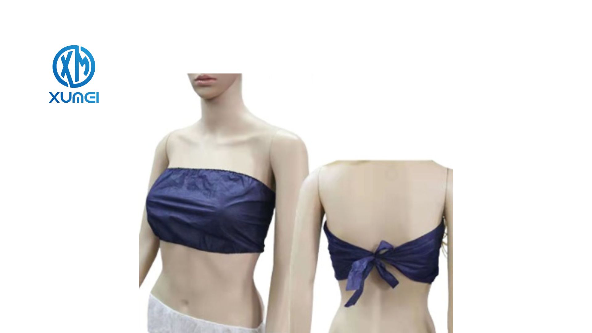 Disposable nonwoven bra B24
